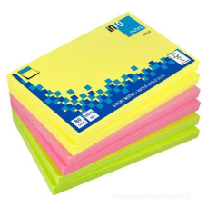 INFONOTES 6 BLOCCHI DA 100 NOTES ADESIVI 125X75
