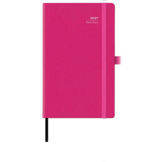 CANGINI AGENDA GIORNALIERA 2027 COPACABANA CON ELASTICO - 13X21 CM FUCSIA