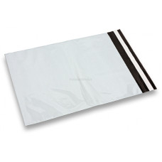 BUSTE SPEDIZIONE PLASTICA PE 50 µM 550X770 MM -  CONF. 100 PZ -  BIANCO