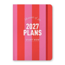 LETTS AGENDA 2027 A5 MOMENTS OF JOY CON ELASTICO GIORNALIERA